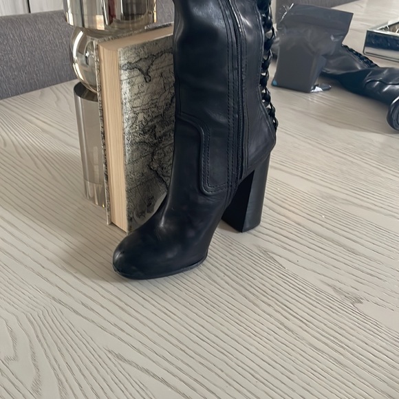 Vince Camuto leather over the knee boots . Excellent condition - Picture 4 of 16